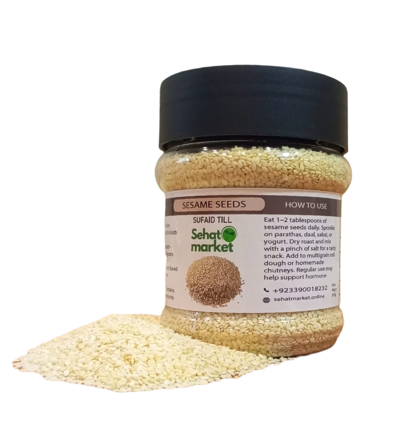 🌿 Sesame Seeds – Boosts Bones & Immunity